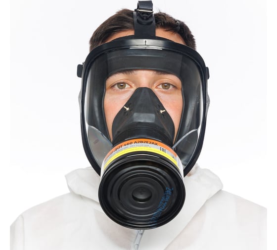Изображение товара Противогаз фильтрующий ДОТ 460 А2В2Е2АХ с маской МАГ 102-131-0019