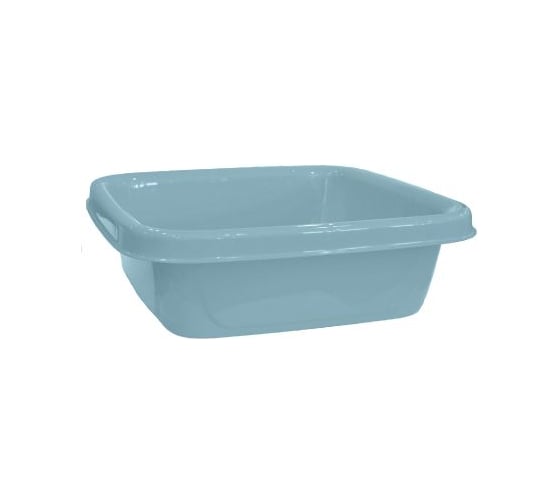 Изображение товара Квадратный таз Svip 10 л Квадра небесный SV3940НБС