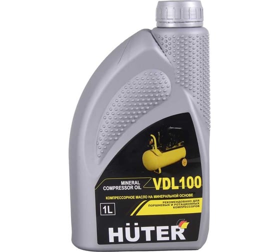 Изображение товара Масло компрессорное минеральное VDL 100 1 л Huter 73/8/2/3