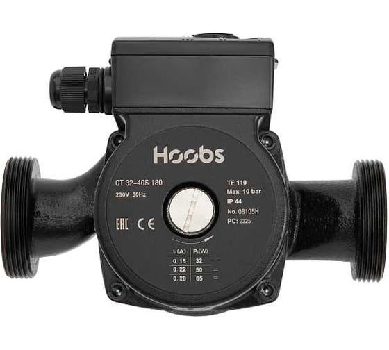 Изображение товара Насос Hoobs CT 32-40S 180 1x230В 50Гц 08105H