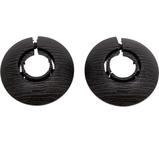 Изображение товара Обвод универсальный Ideal для труб Ф16-22мм (2шт. во флоупаке), 303 Венге темный ОТ16-22-Ф2 303 ВНГ ТЕМ