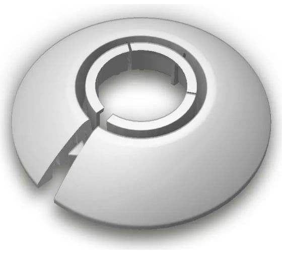 Изображение товара Обвод универсальный Ideal для труб Ф25-34мм (2шт. во флоупаке), 081 Серебристый ОТ25-34-Ф2 081 СРБ