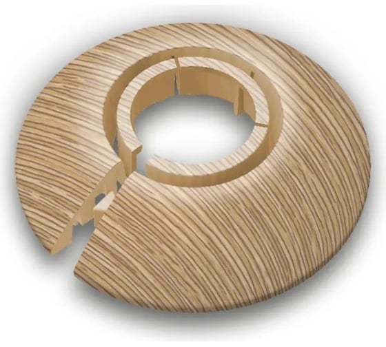 Изображение товара Обвод универсальный Ideal для труб Ф25-34мм (2шт. во флоупаке), 211 Дуб рустик ОТ25-34-Ф2 211 ДУБ РСТ