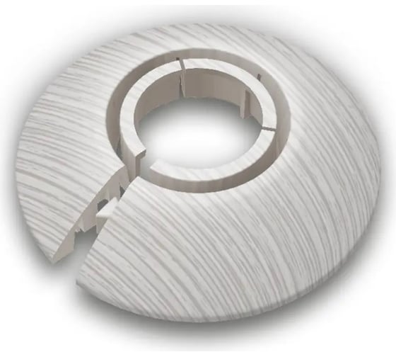 Изображение товара Обвод универсальный Ideal для труб Ф25-34мм (2шт. во флоупаке), 268 Клен серый ОТ25-34-Ф2 268 КЛН СЕР