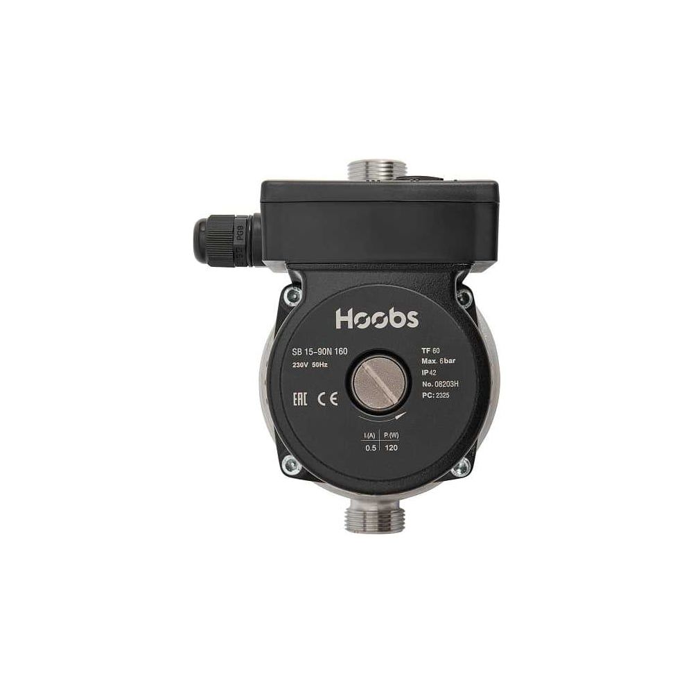Изображение товара Циркуляционный насос Hoobs SB 15-90N 160 для отопления и ГВС 220 В