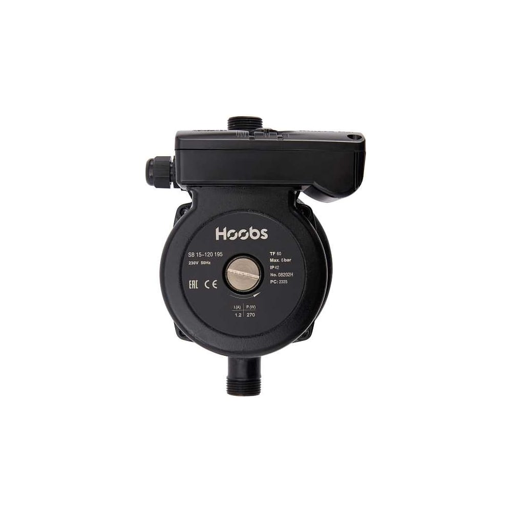 Изображение товара Насос циркуляционный Hoobs SB 15-120 195 для отопления и ГВС 220В