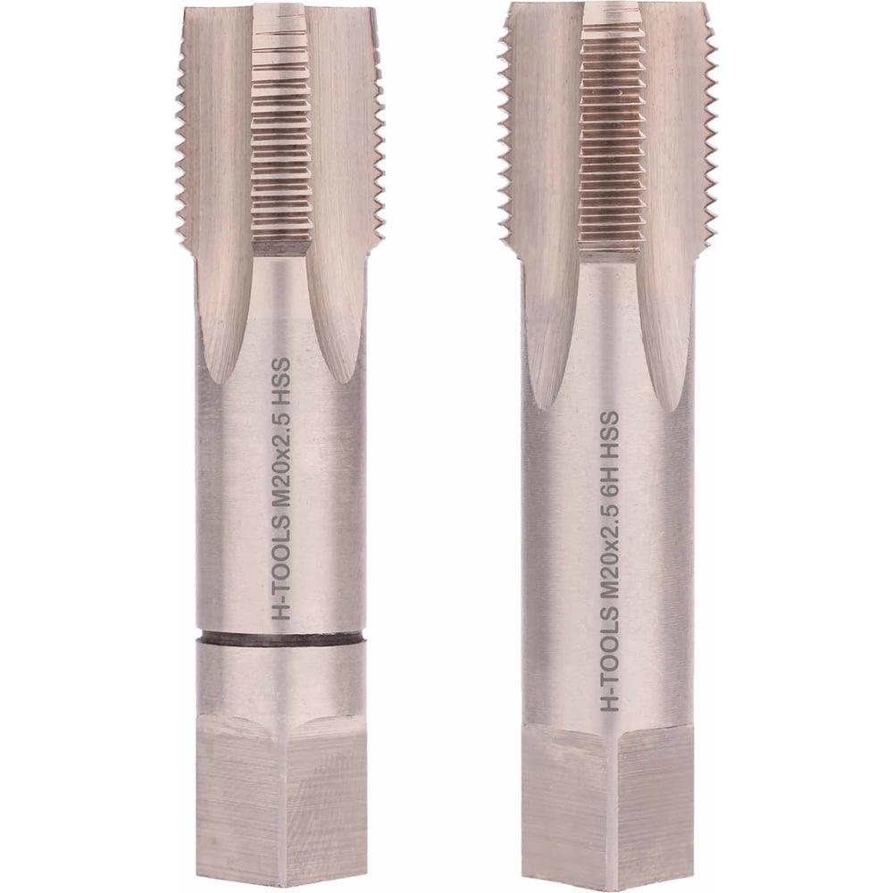 Изображение товара Метчик H-Tools М20, шаг 2.5 мм, комплект из 2-х шт, HSS-G