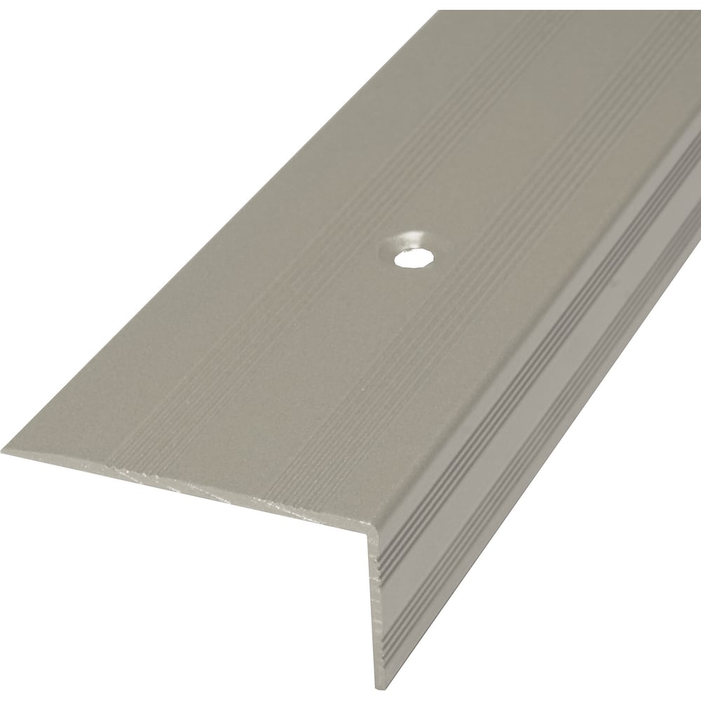 Изображение товара Порог-угол Трибатрон АЛ-239 алюминиевый 1500 мм серый для внешних углов