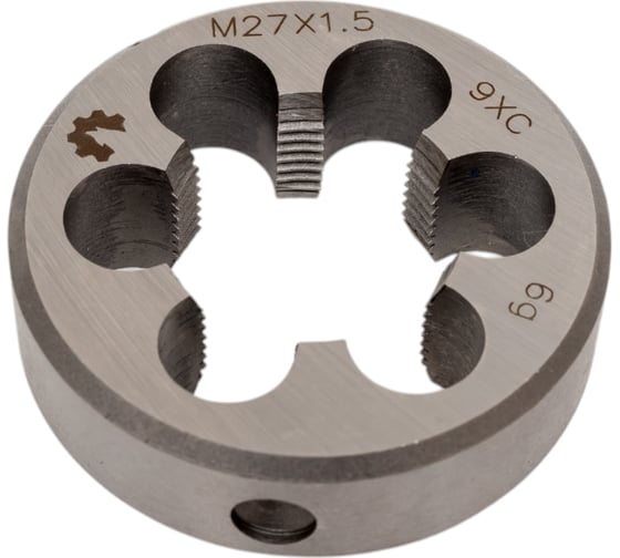 Изображение товара Метрическая плашка WOLFSTAR М27х1,5 9ХС Гост 9740 dr27150