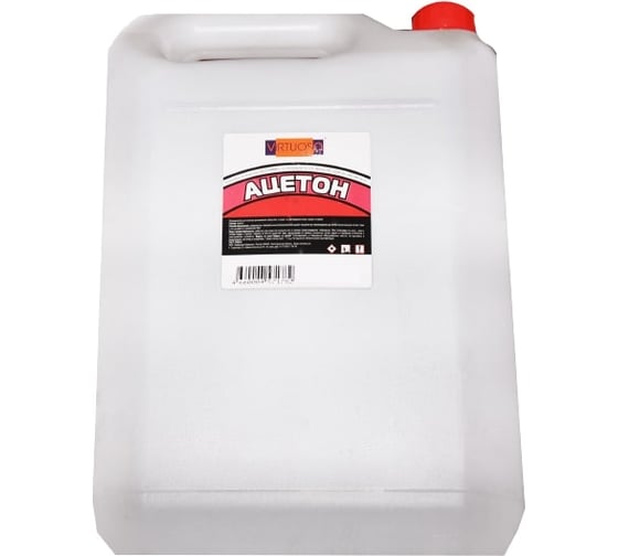 Изображение товара Ацетон VIRTUOSO 10л тех. 586221