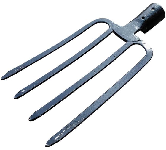 Изображение товара Вилы садово-огородные ПК Тандем-АГРО 4-х рог., кованные, без черенка 4670016434838