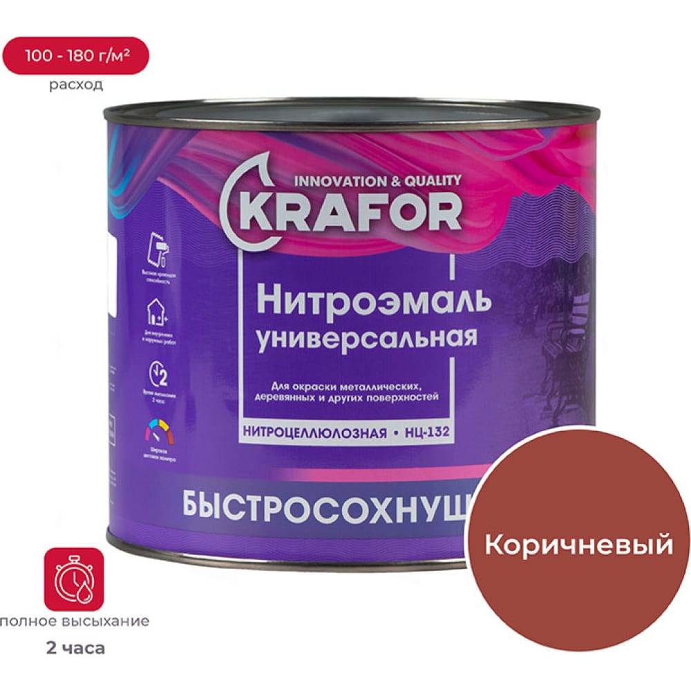 фото Эмаль krafor