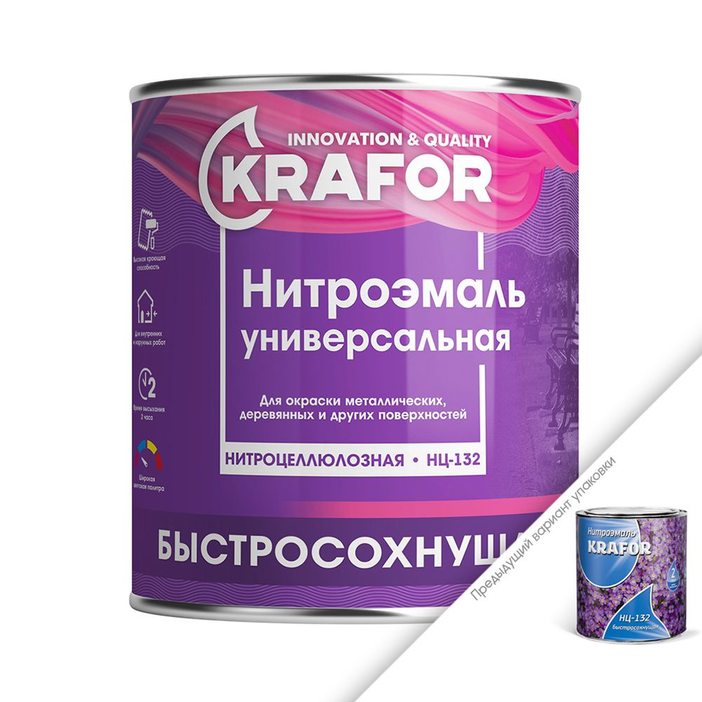 фото Эмаль krafor