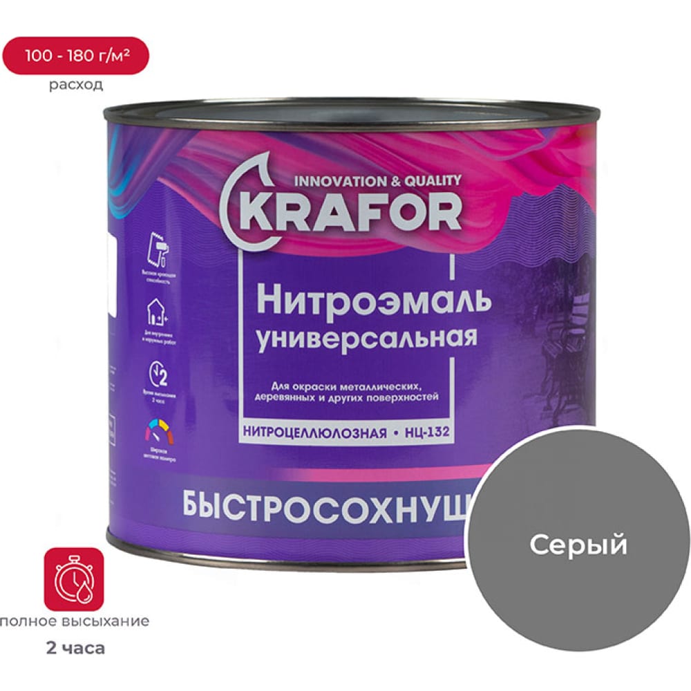 фото Эмаль krafor