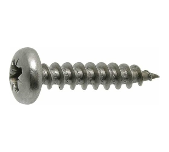 Изображение товара Саморез универсальный скругленный ЦКИ 2.5x13, цинк, pz 1, 100 шт. 57672