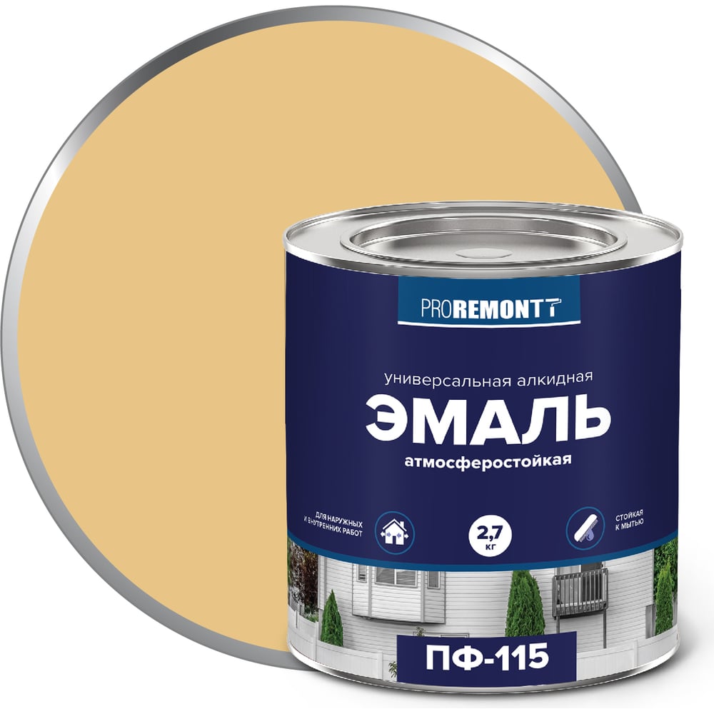 Эмаль Proremontt ПФ-115 Лк-00005613