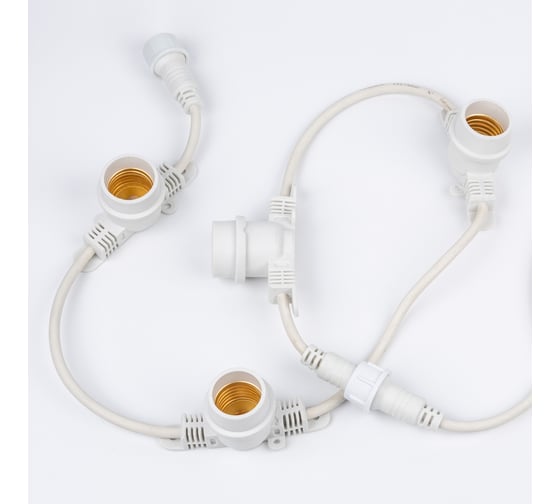 Изображение товара Гирлянда Белт-лайт UDL-K110 40/E27/10M IP65 WHITE BELT-LIGHT, Uniel UL-00011809