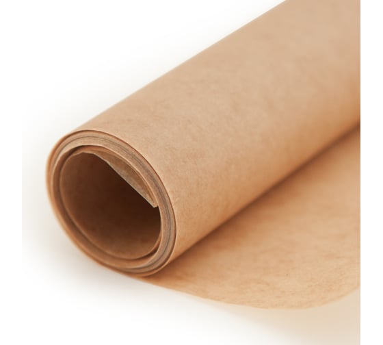 Изображение товара Бумага для выпечки Ben Fatto 38 см х 25 м коричневая силиконизированная 28696