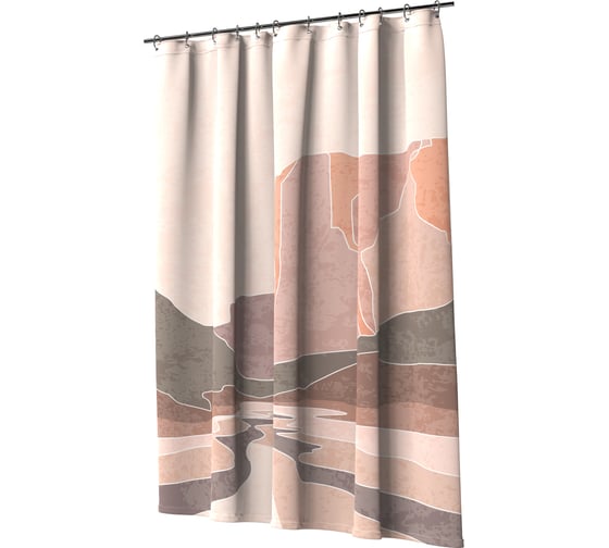 Изображение товара Шторка для ванной комнаты Fora "WEST" FOR-PH-WEST