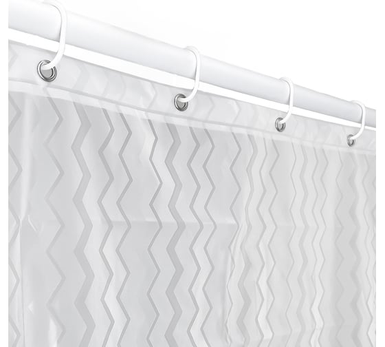 Изображение товара Шторка для ванной комнаты Fora PE+EVA "MOUNTAIN" 200x180 FOR-EV17