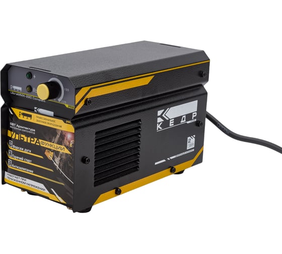 Изображение товара Инверторный аппарат КЕДР UltraMMA-220 Compact 220В 20-220А 8012560