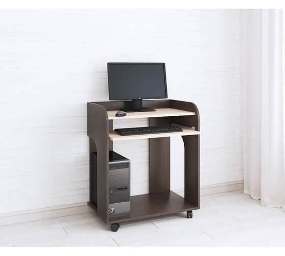 Изображение товара Стол компьютерный Арника Грета-10 венге 00-00003654