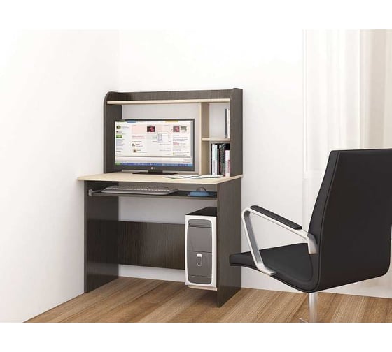 Изображение товара Стол компьютерный Арника Грета-2 венге 00-00003648