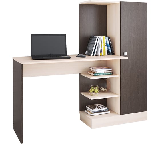 Изображение товара Стол компьютерный Арника Квартет-6 венге 00-00003641