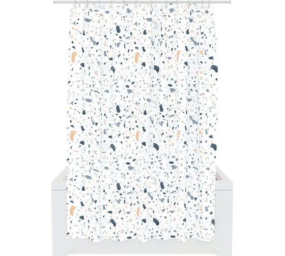 Изображение товара Шторка для ванной комнаты Fora PEVA "CARNIVAL" 200x180 FOR-PV08