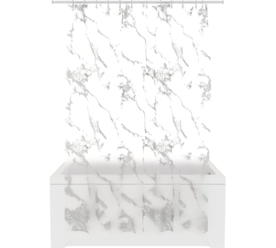 Изображение товара Шторка для ванной комнаты Fora PEVA "MIRRA" 200x180 FOR-PV07