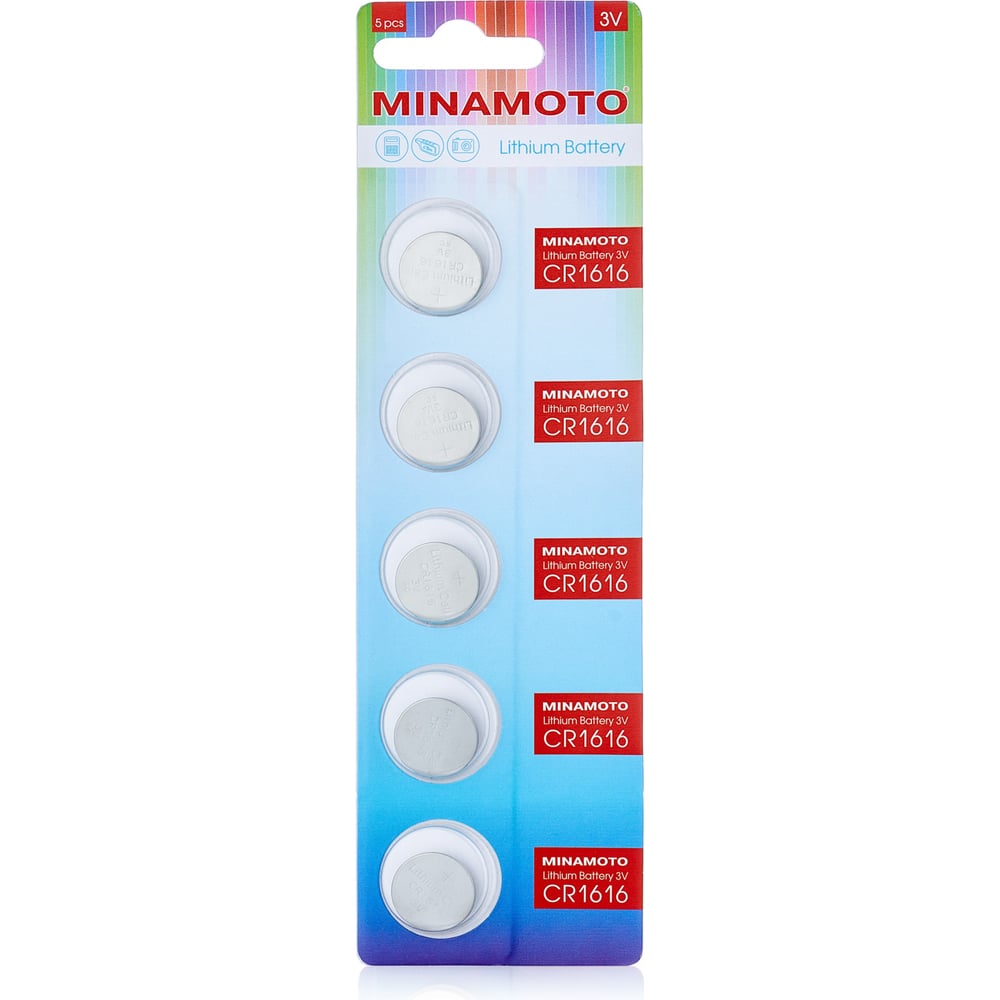 Батарейка MINAMOTO батарейка cr1616 minamoto cr1616 5bl 5 штук
