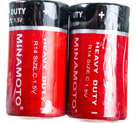 Изображение товара Батарейка Minamoto R14, 2 shrink 201