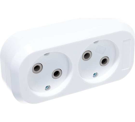 Изображение товара Колодка для удлинителя IONICH 2 гнездо б/з 1517