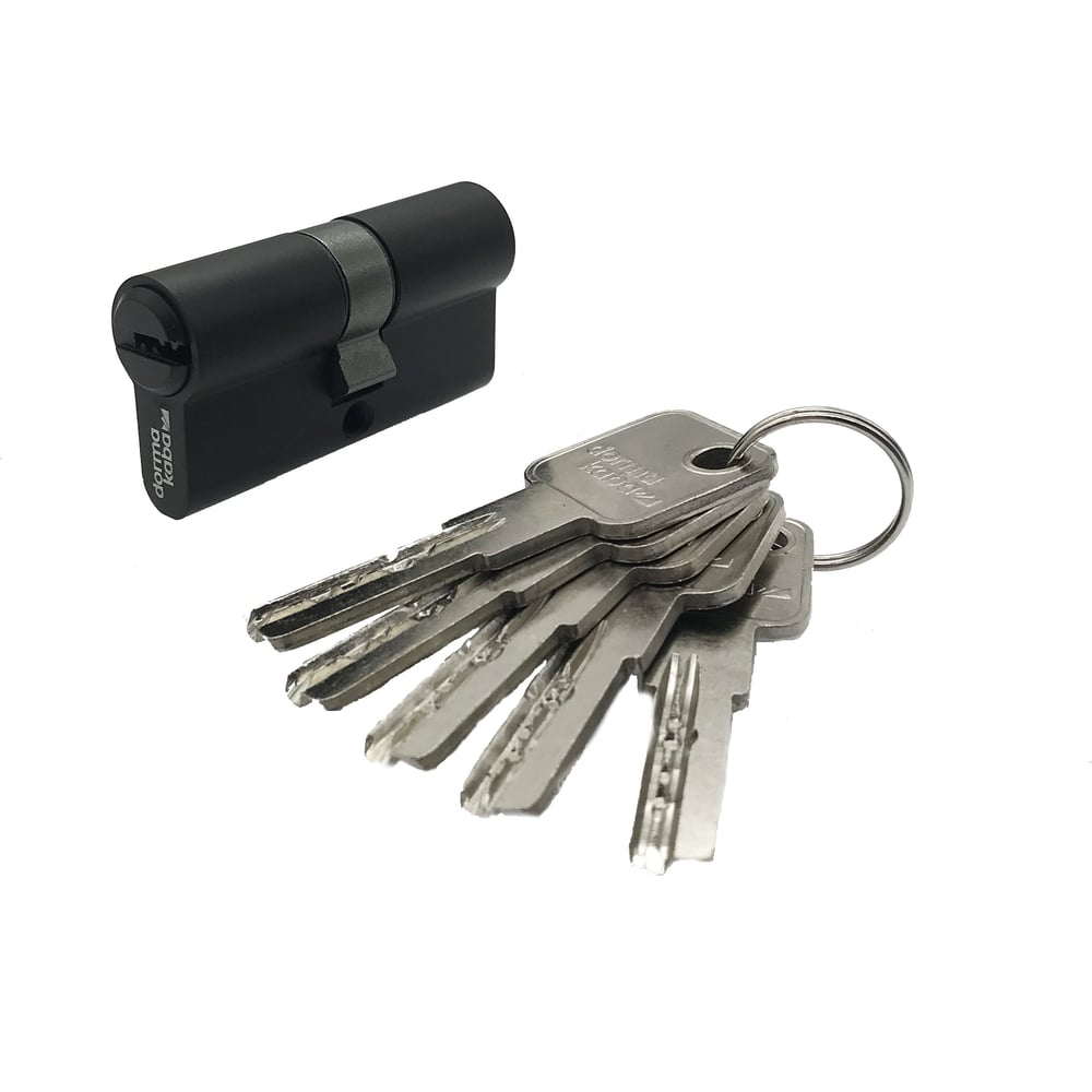 Изображение товара Евроцилиндр Dormakaba CBR-1 60 (30x30) черный RAL 9005