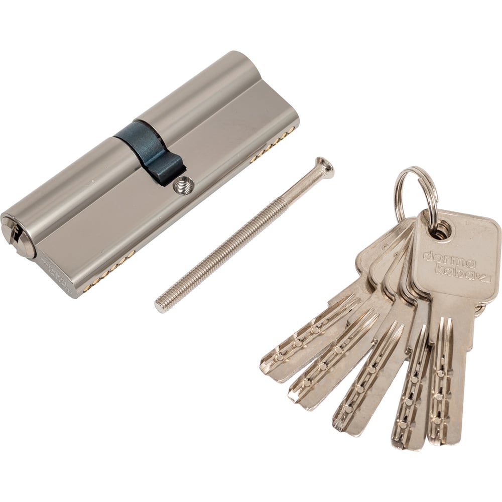 Изображение товара Евроцилиндр Dormakaba CBR-1 90 (45x45) никель