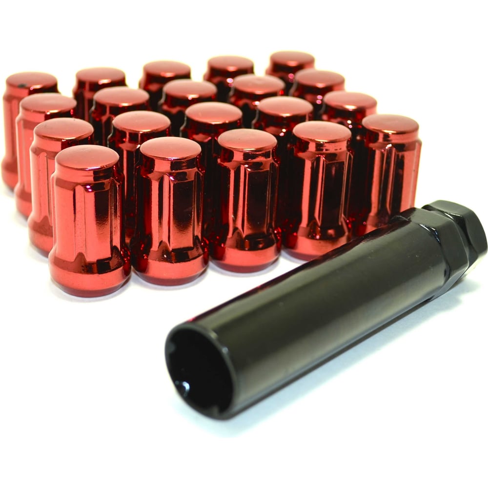 Изображение товара Комплект гаек М12x1.25 20 шт Красный STARLEKS KK911144SD/Red
