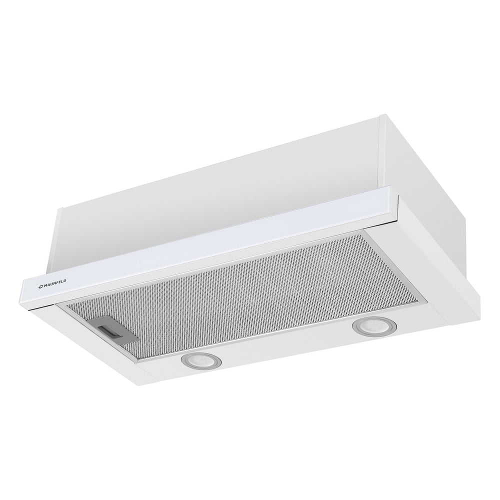 Изображение товара Кухонная вытяжка MAUNFELD VS Light Glass 60 белое стекло для современной кухни