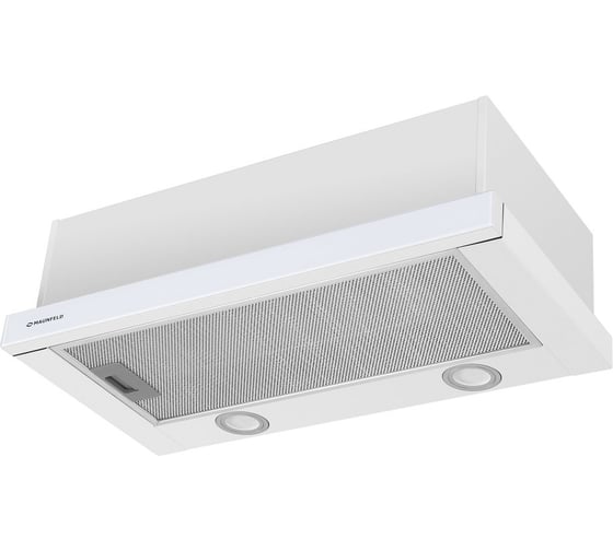 Изображение товара Кухонная вытяжка MAUNFELD VS Light Glass 60 белое стекло VS LIGHT 60 WHITE GLASS W