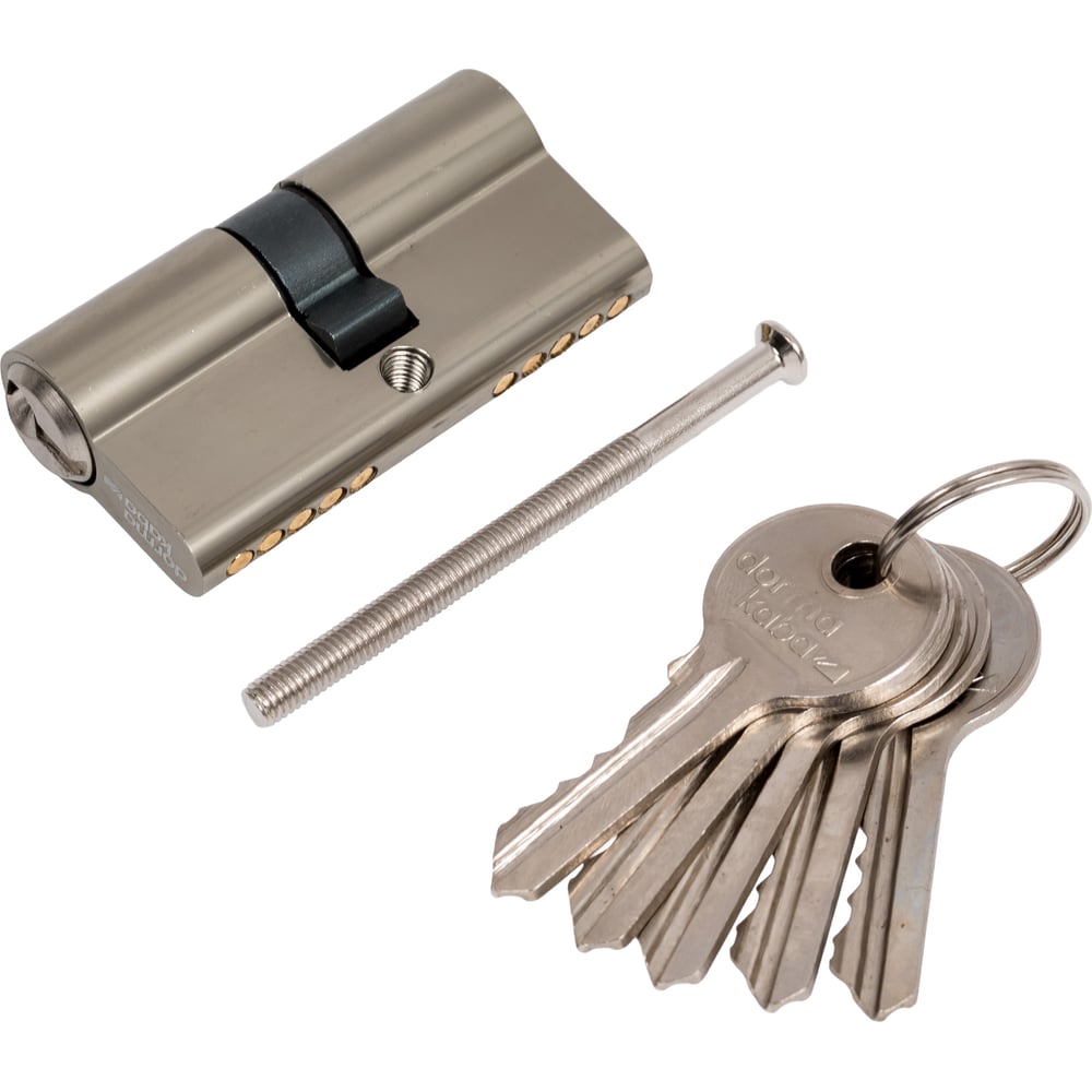 Изображение товара Евроцилиндр Dormakaba CBF-1 60 (30x30) никель