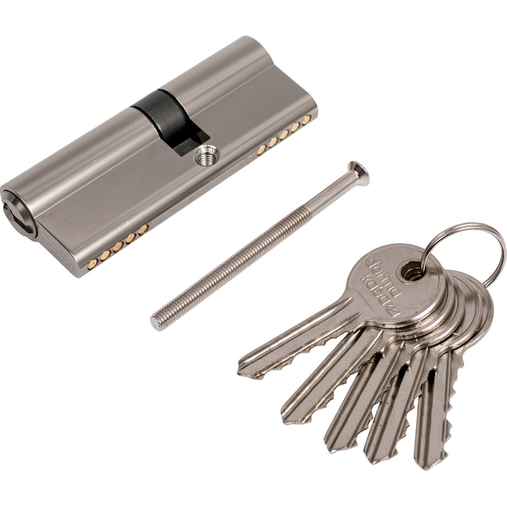 Изображение товара Евроцилиндр Dormakaba CBF-1 80 никель двухсторонний 35/45 класс 2