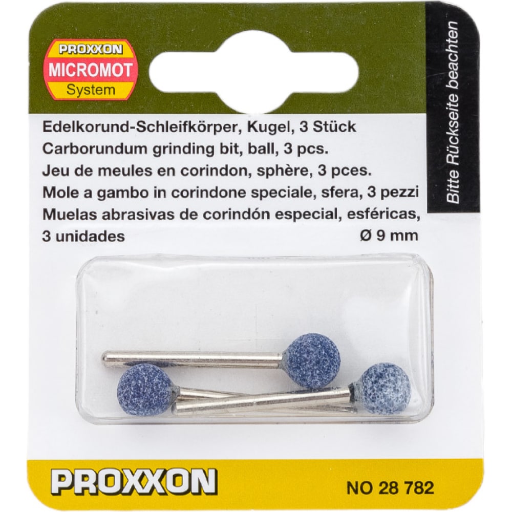 Шлифовальные насадки Proxxon насадки шлифовальные 3 шт 3х8 мм proxxon pr 28781