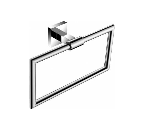 Изображение товара Держатель для полотенца Aquanet 6180 кольцо, хром 00202110