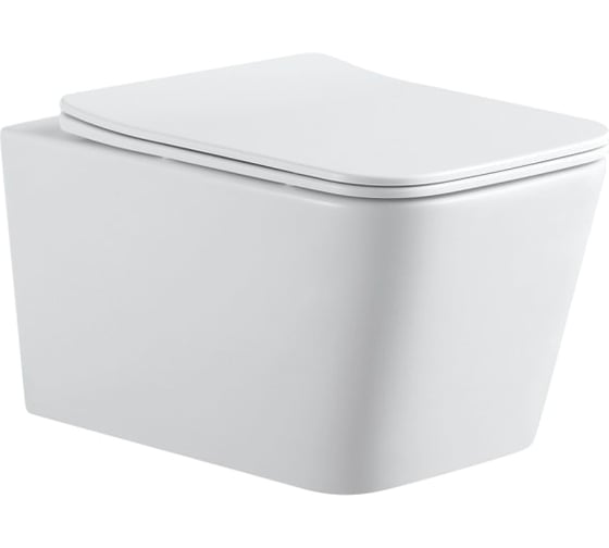 Изображение товара Подвесной унитаз Aquanet Tavr 2.0 W с сидением, с Rimless 00243545
