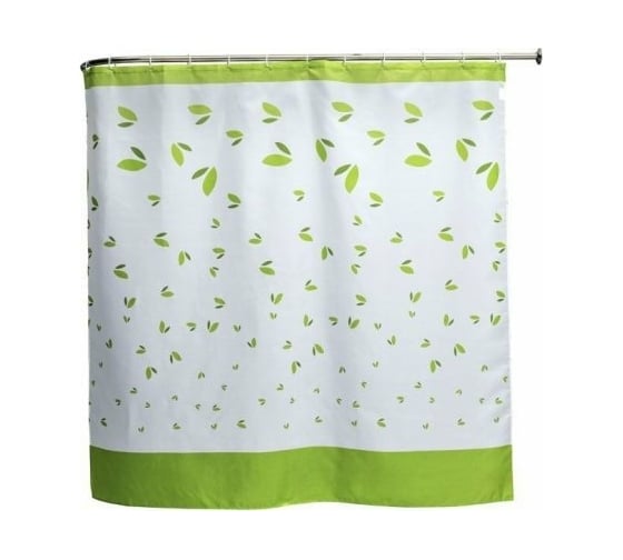 Изображение товара Навесная шторка для ванны Aquanet 180 см, 12 отверстий под кольца, листопад SC7086A 00202326