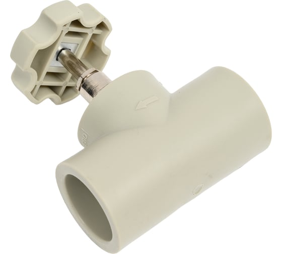 Изображение товара Вентиль TEBO PPR 32 мм серый 031060304