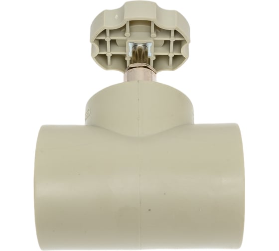 Изображение товара Вентиль TEBO PPR 63 мм серый 031060307