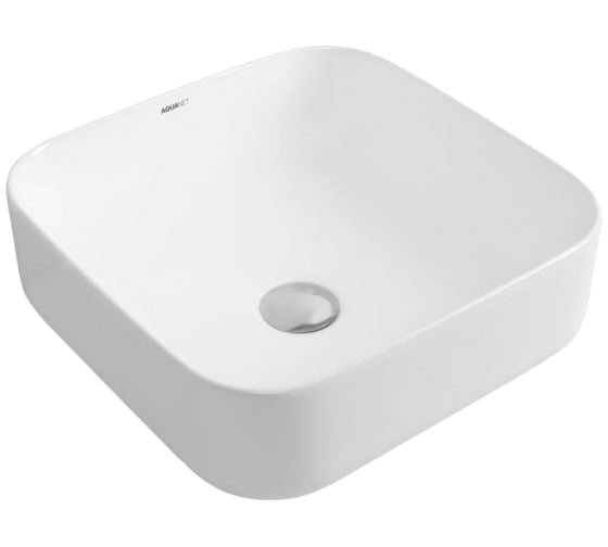 Изображение товара Керамическая раковина Aquanet CITY-1 накладная, 385х385х140 00211280