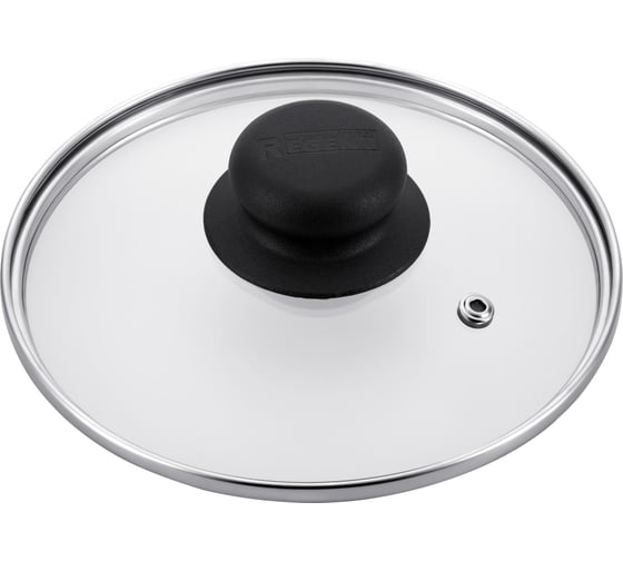 Изображение товара Крышка 18 см низкая с пароотводом ТМ "Regent" Regent inox 93-LID-03-18