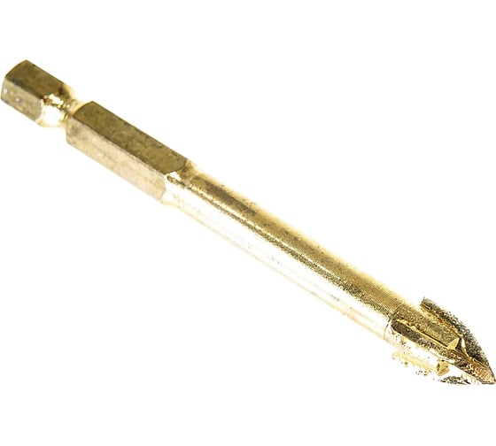 Изображение товара Сверло по кафелю и стеклу (8 мм; шестигранный хвостовик; 4 грани) EКТО DS-309-0800-0075