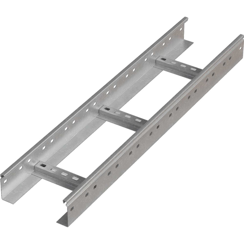 Лоток лестничный Система КМ 80x200x1,2, L2500 мм, HD85 N LO59641 LL80-200-1.2-2500 HD85 N
